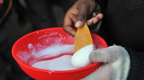 AFP An image of porridge