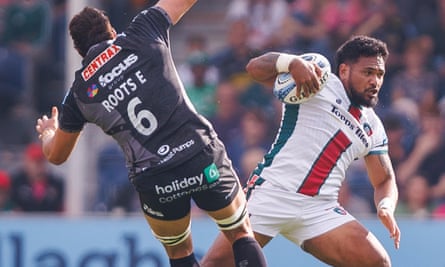 Leicester’s Solomone Kata against Exeter.