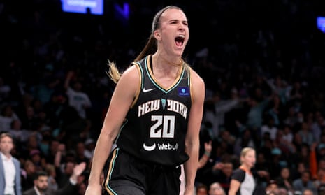 Sabrina Ionescu was at the top of her form on Tuesday night