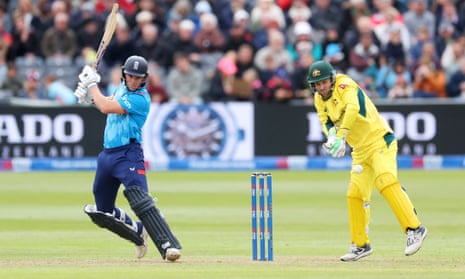 Jacob Bethell in action for England against Australia last month.