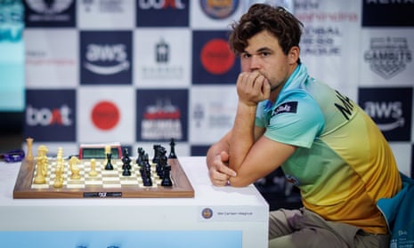 Magnus Carlsen at the Global Chess League