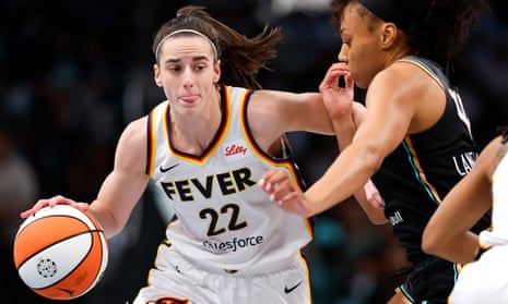 Indiana’s Caitlin Clark led the league with 122 3-pointers, was second with 90.6% accuracy from the free-throw line and averaged 5.7 rebounds and 1.3 steals.