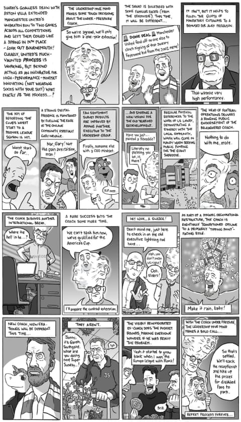 David Squires on … the never-ending Manchester United process cycle, panel 1