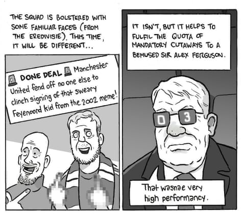 David Squires on … the never-ending Manchester United process cycle, panel 2