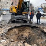 Three killed in strike on central Kyiv, Ukraine says